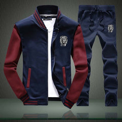 RL Baseball Style 2-Pcs Winter Tracksuit D-4