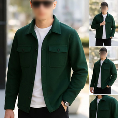 Bundle Of 3 4-Pocket Collar Style Casual Fleece Winter Button Jacket. MWJ-401
