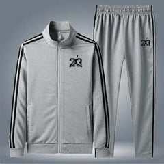 3-Stripe Casual 2-Pcs Winter Tracksuit. D-5